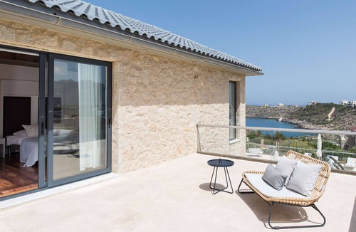 Tersanas Villa | Luxury villa with peninsula & mountain view