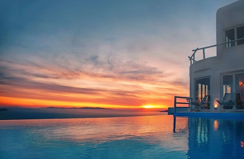Fanari Villa | Magnificent Mykonos Villa | Villa Blue Paradise | 8 Bedroom | Private Pool