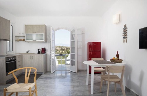 Sfakaki Apartment | Modernist Apartment With Spa Bath at Grambella Olive Estate, Grambella Residence