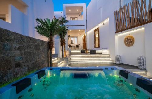 Ano Mera Apartment | Mykonos Double Luxury Suites Collection-With External Hot spa Adults only