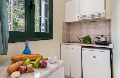 Nikiana Apartment | "Nikoleta 1" Apartment with Ocean View, Terrace, and Wi-Fi