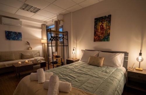 Vardaris Apartment | Odyssey 9 Urban Studio 55m from Μetro
