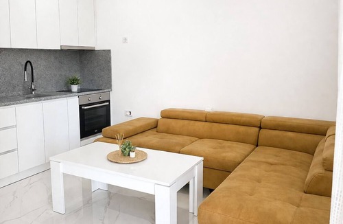 Nea Peramos Apartment | Pami Apartments #2 - 2-bedroom apartment in beautiful Nea Peramos with AC