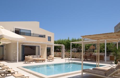 Kavros House | Pelagia's Loft Villas Haroupi & Rodi with Private Heated Pools, 5 Walking Distance to the Beach