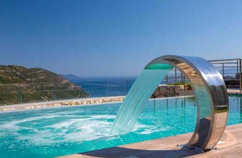 Fternon Villa | Portoporo villa Ammos with stone-built BBQ area
