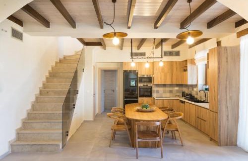 Geropotamos Villa | Sea View Villa Mia Casa with Private Pool, Ping-Pong & BBQ