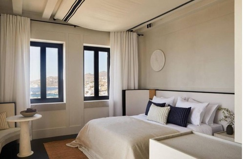 Drafaki Hotel | Serene Suite Perfect for Couples with Stunning Balcony and Sunset Views