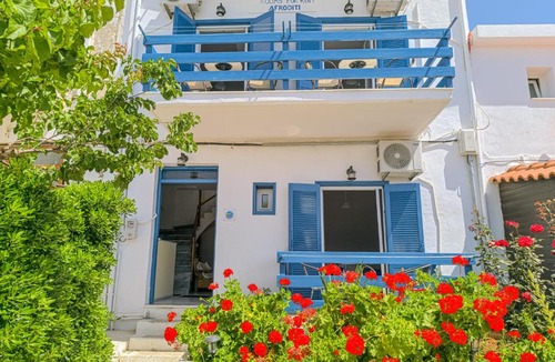 Sougia Apartment | Sougia Afrodite Rooms 1 with balcony