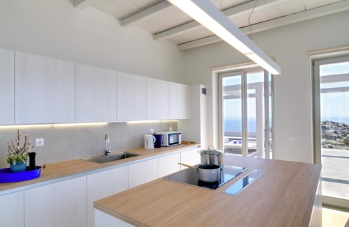 Milopotas Villa | Stone Villa with Panoramic Sea Views over Mylopotas, Ios