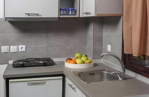 Pefkochori Apartment | Studio Apartment '3 with Sea View-for 3 Guests' with Sea View, Wi-Fi and Air Conditioning