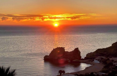 Parelia Apartment | Studio Apartment Kontogialos With sea View and Garden - Pelekas Beach, Corfu
