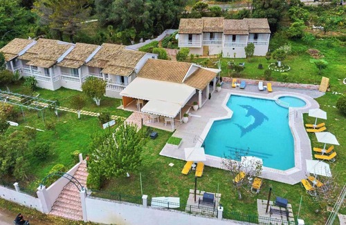 Sidari Apartment | Studio Apartment 'Vintage Resort 21' with Mountain View, Wi-Fi and Air Conditioning