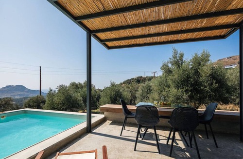 Mariou Villa | Stylish Villa w/Private Pool, 4km to Plakias Beach