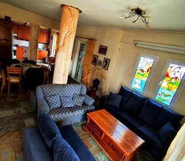 Corinth Villa | Theonimfi Villa for 7 with pool and Sea View