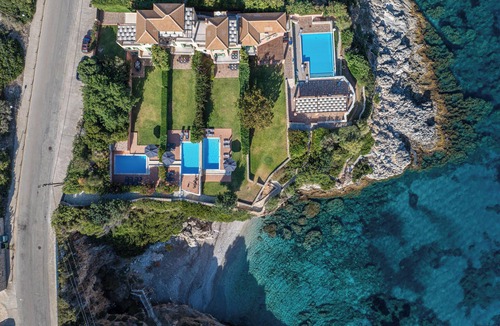 Skala Villa | Three-Bedroom Seafront Villa, Brio Complex | Private Pool & Jetty | Sleeps 6–8