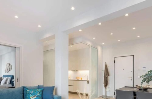 Ampelokipoi Apartment | Upscale central APT, Patio near Hospitals & Metro