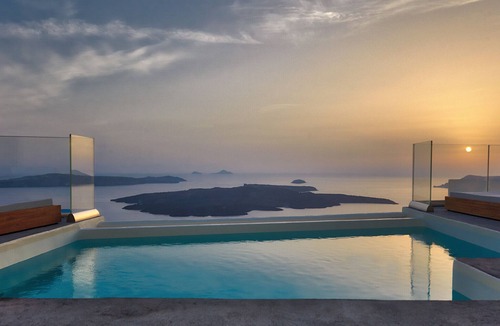 Firostefani Villa | Villa Anastasia with Stunning Caldera Views