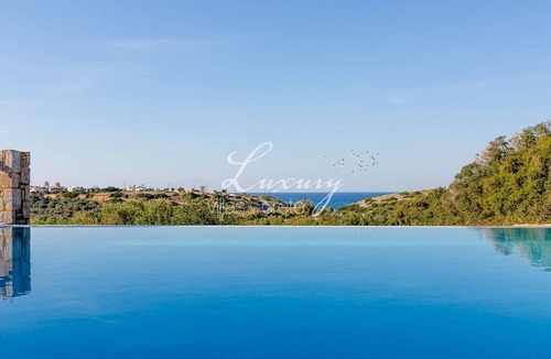 Sissi Villa | Villa Aquarius: Luxury 6-bedroom villa, sea view, 400m from the beach