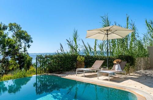 Pirgi Villa | Villa "Armonia" with Sea View, Pool & Wi-Fi