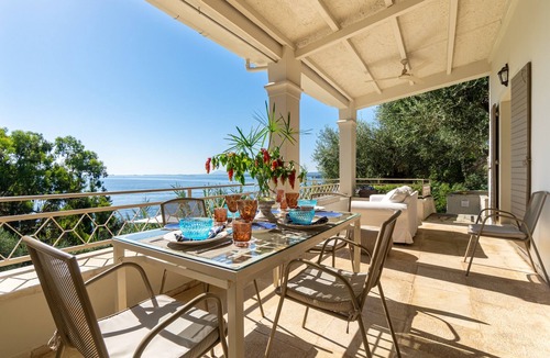 Pirgi Villa | Villa "Armonia" with Sea View, Pool & Wi-Fi