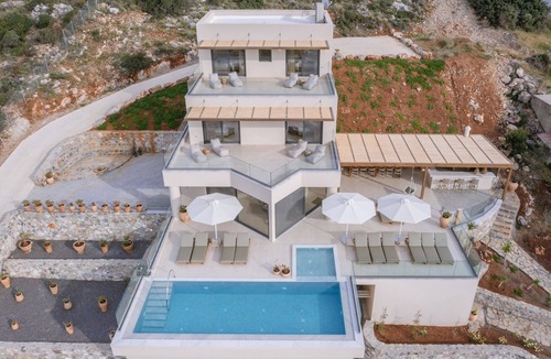 Sissi Villa | Villa Dia, 6 Bedrooms, sea View, in Sisi, Agios Nikolaos, Greece