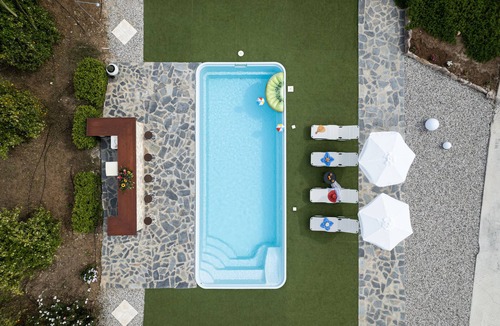 Argos Villa | Villa Ero Lux villa near Nafplio with pool, cinema room, grand piano