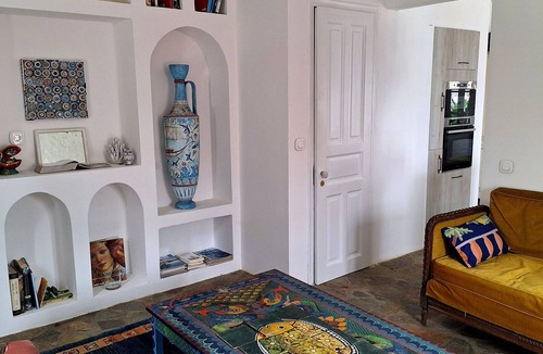 Idhra House | Villa Helios - House for 8/10 people in Hydra (Kiafa). Spectacular view.