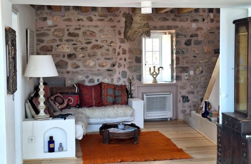 Idhra House | Villa Helios - House for 8/10 people in Hydra (Kiafa). Spectacular view.
