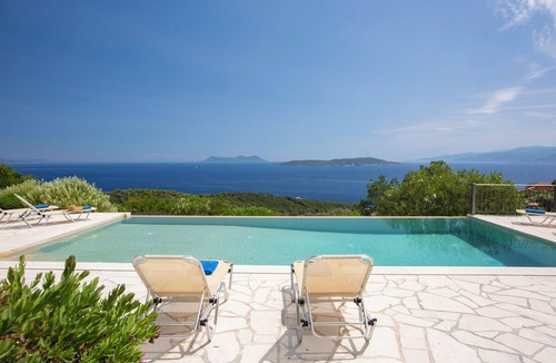 Sivota Villa | Villa Koumaria - Secluded Elegance with Amazing Sea Views & Infinity Pool