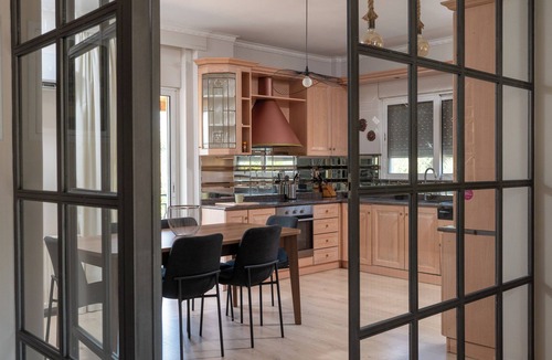 Aigialeia Villa | Villa Lamour Family Villa with large swimming pool, gym, game room