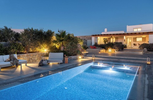 Psarou Villa | Villa Mykonian Ode with Private Pool & Stunning Sunrise & Sunset Views