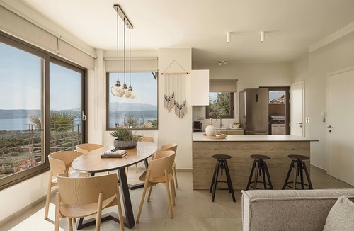 Sternes Villa | Villa Niolos II, Near Marathi Beach with eco pool