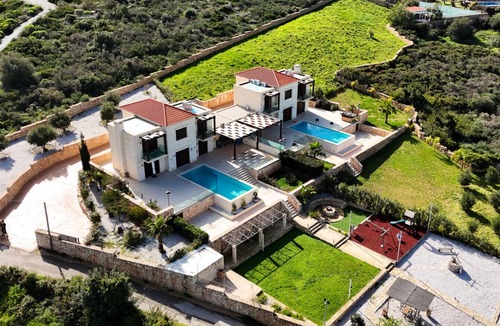 Plaka House | Villa Shlomo-Pool-Near the beach-Kids playground