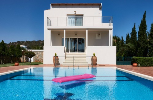 Sissi Villa | Villa Tyghi, 5 bedrooms, 4 bathrooms, private pool, large garden, BBQ area