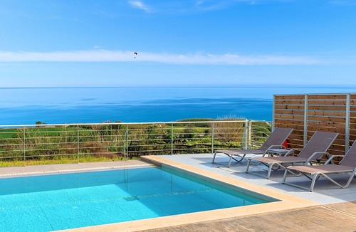 Georgioupolis Villa | Vista Mare Grand Heated Pool