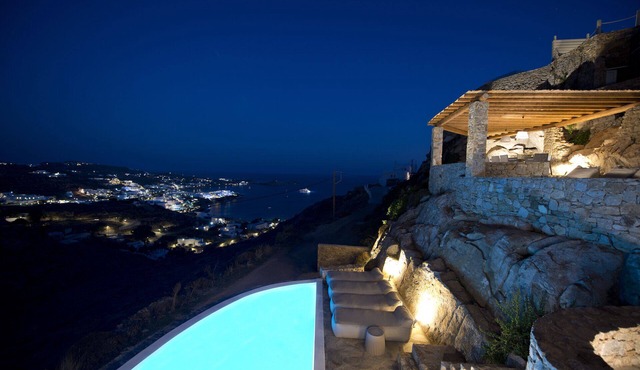 3 bedroom Villa in Psarou with private pool by Diles Villas