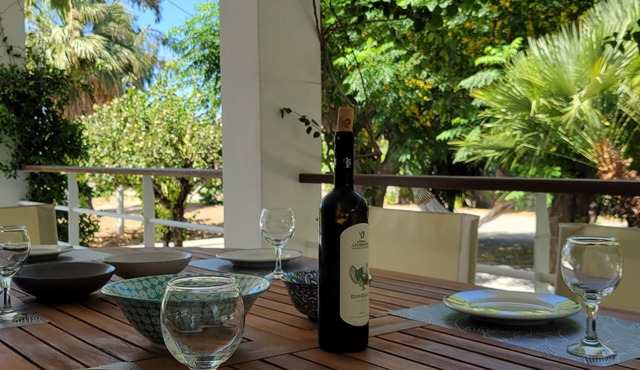 Aegean Villa & Garden in Faliraki - 2min walk from the beach!