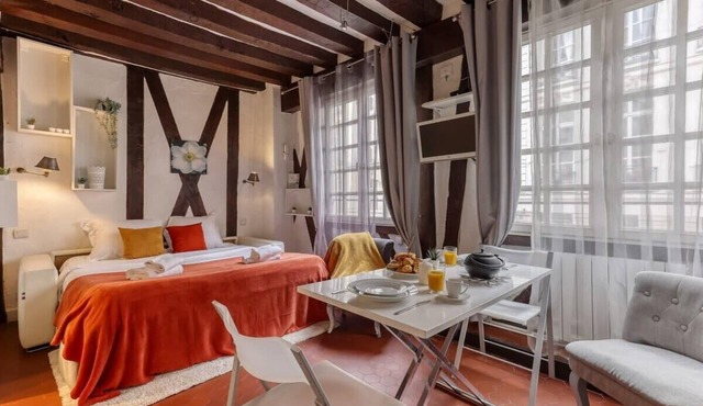 Authentic & New Studio - The Historical Le Marais in Paris