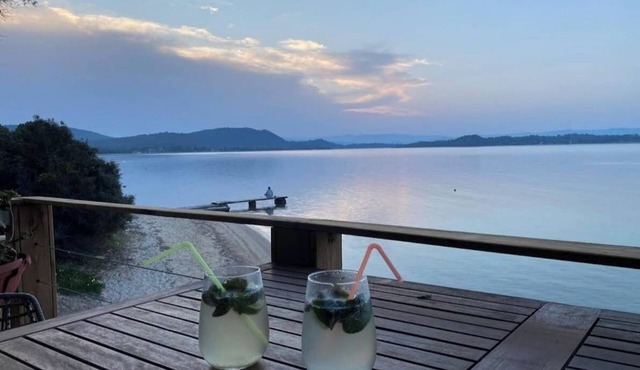 Beachfront Private house in Vourvourou, Chalkidiki with amazing view