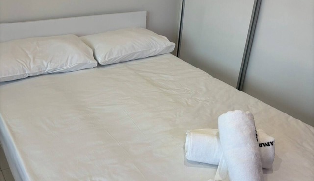 Beachfront Studio with 2 Pools, Free Parking & Wi-Fi in Korinos