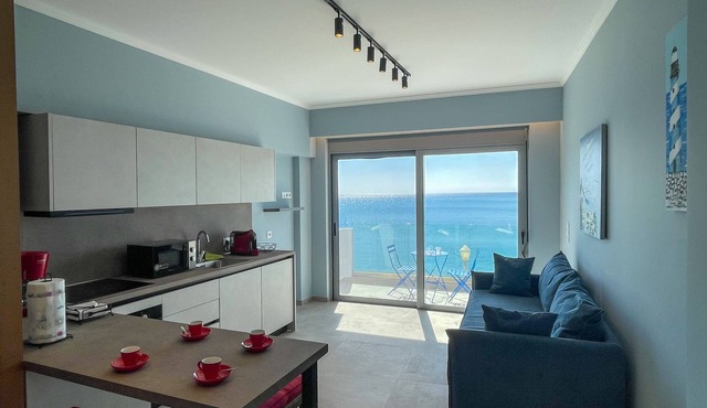 Charaki Escape Chic Seafront Studio in Rhodes