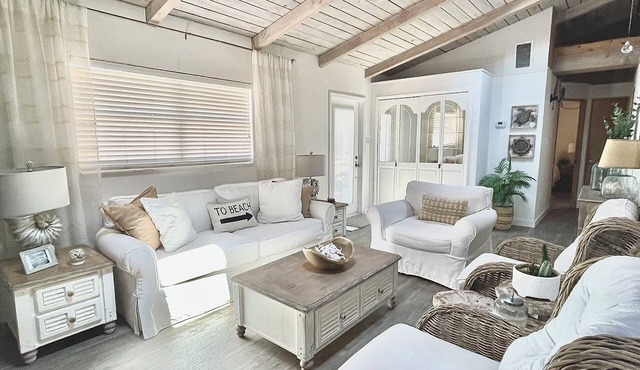 Charming 2-bedroom Beach Cottage Steps from the Sand! in Ormond Beach