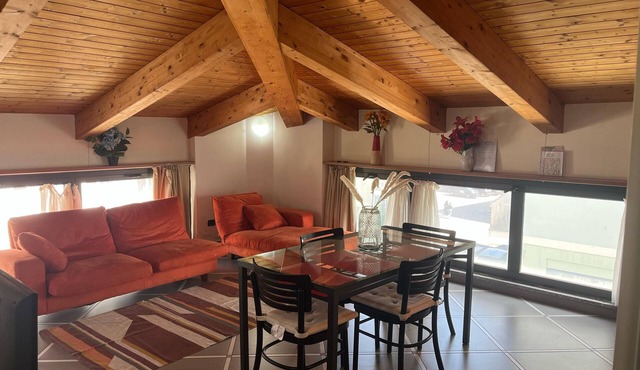Comfortable Attic apt With Parking Space in Chiavari Italy in Chiavari