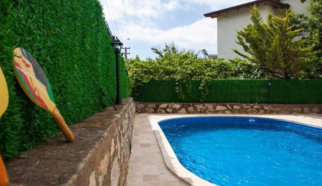 Dadya Villa 2 – Modern Villa with Pool & Sea-View Terrace in central Datca in Datça