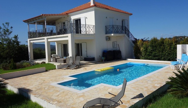 Elegant Villa in Evangelismos with Pool
