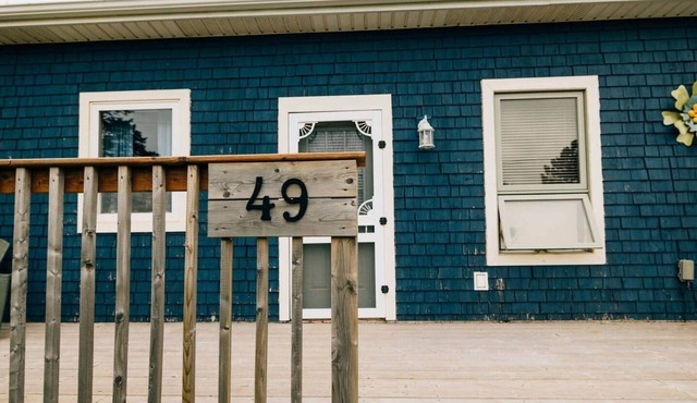Forest Hills Cozy Blue Left Side in North Rustico