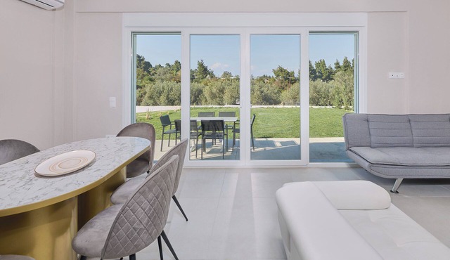 Halkidiki Villa with Private Garden | Peaceful Luxury Stay for 8