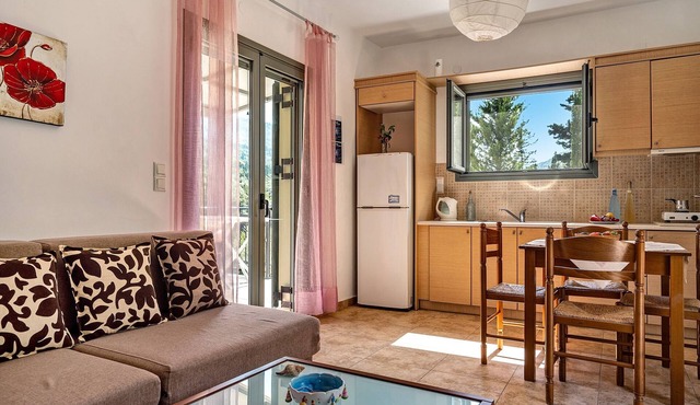 Holiday Accommodation "Alkionides Apartment 1" with pine forest overlook