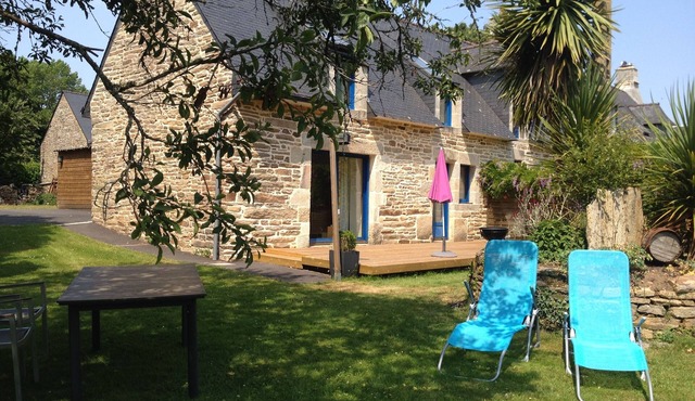 House with large garden classified 3 stars 5 km from the sea in Concarneau