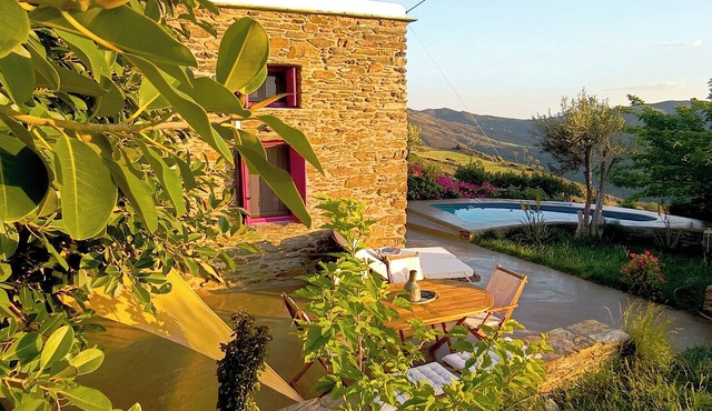 Kalliberry Cycladic stone villa Elissavet with private pool & magnificent view